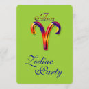 Search for zodiac party invitations Aries