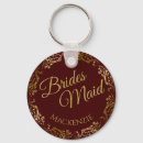 Search for brown wedding keychains Bridesmaid