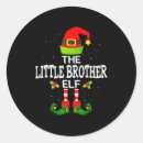 Search for little brother stickers Xmas online