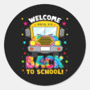 Search for school bus driver stickers Yellow