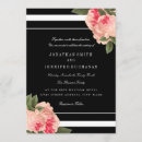 Recherche de rayé mariage invitations Rayures noir et blanc