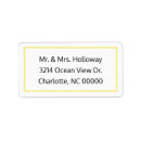 Search for all return address labels Elegant