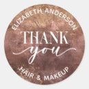 Search for salon thank you stickers Professional