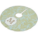 Search for blue and gold tree skirts Damask