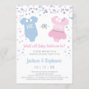 Search for bow ties invitations Boy or girl