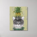 Search for funny cat canvas prints Animal lovers