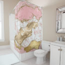 Search for rose gold marble shower curtains Chic
