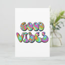 Search for good vibes invitations Colourful