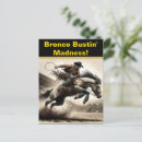 Search for broncos vertical postcards Cowboy
