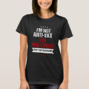 Recherche de anti choix tshirts Vax