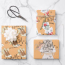 Search for elegant bridal shower wrapping paper Goodbye miss hello mrs