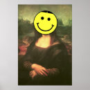 Recherche de parodie de mona lisa posters Leonardo