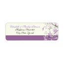 Search for winter bird return address labels Floral