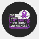 Recherche de anti drogue autocollants Violet