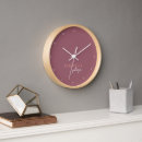 Search for rose clocks Modern minimalist
