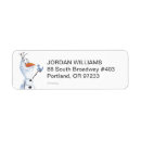 Search for salamander return address labels Frozen 2