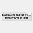 Search for alone bumper stickers Funny
