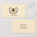 Search for bumble bee business cards Floral