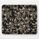 Search for scary skull mousepads Skeleton