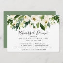 Search for watercolor floral rehearsal dinner invitations Garden