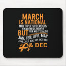 Search for multiple sclerosis mousepads Orange