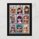 Recherche de acrylique cartes postales Fille