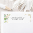 Search for engagement party return address labels Gold