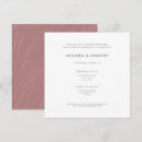 Search for blush rehearsal dinner invitations Dusty rose