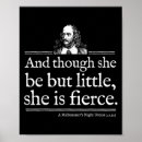 Search for she is fierce quote posters Shakespeare