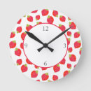Search for strawberry clocks Modern