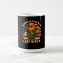 Search for last night mugs President