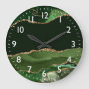 Recherche de marbre vert horloges Moderne