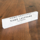 Search for grey name plates Sleek