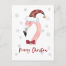 Recherche de flamant de noël cartes postales Vacances