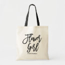 Search for flower girl bags Typography