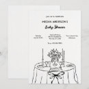 Search for dinner baby shower invitations Simple
