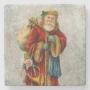Search for vintage santa claus coasters Old fashioned