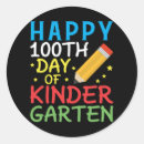 Search for 100th day of school stickers Funny