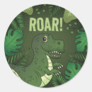 Search for t rex cartoon stickers Illustration
