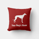 Recherche de greyhound coussins Silhouette