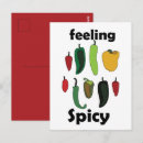Recherche de piments cartes postales Rouge