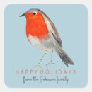 Recherche de oiseau de noël autocollants Famille