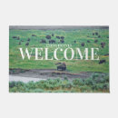 Search for yellowstone doormats Bison