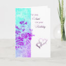 Search for purple birthday cards Typography