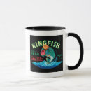 Search for black background mugs Vintage