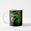 Search for green dragon mugs Mythical creature