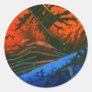 Search for lava stickers Abstract