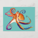Search for sealife postcards Octopus