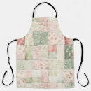 Search for pink and mint aprons Floral
