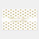 Search for dots rectangle stickers White